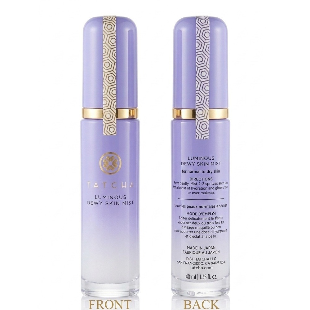 Tatcha Luminous Dewy Skin Mist 40ml 1.35oz Full Size Hydrating Face Spray New